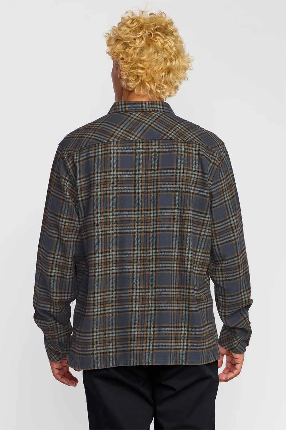 OFFSHORE FLANNEL Midnight sold by REVOLVR Menswear product image thumbnail 4