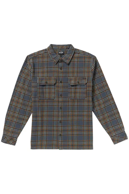 OFFSHORE FLANNEL Midnight sold by REVOLVR Menswear