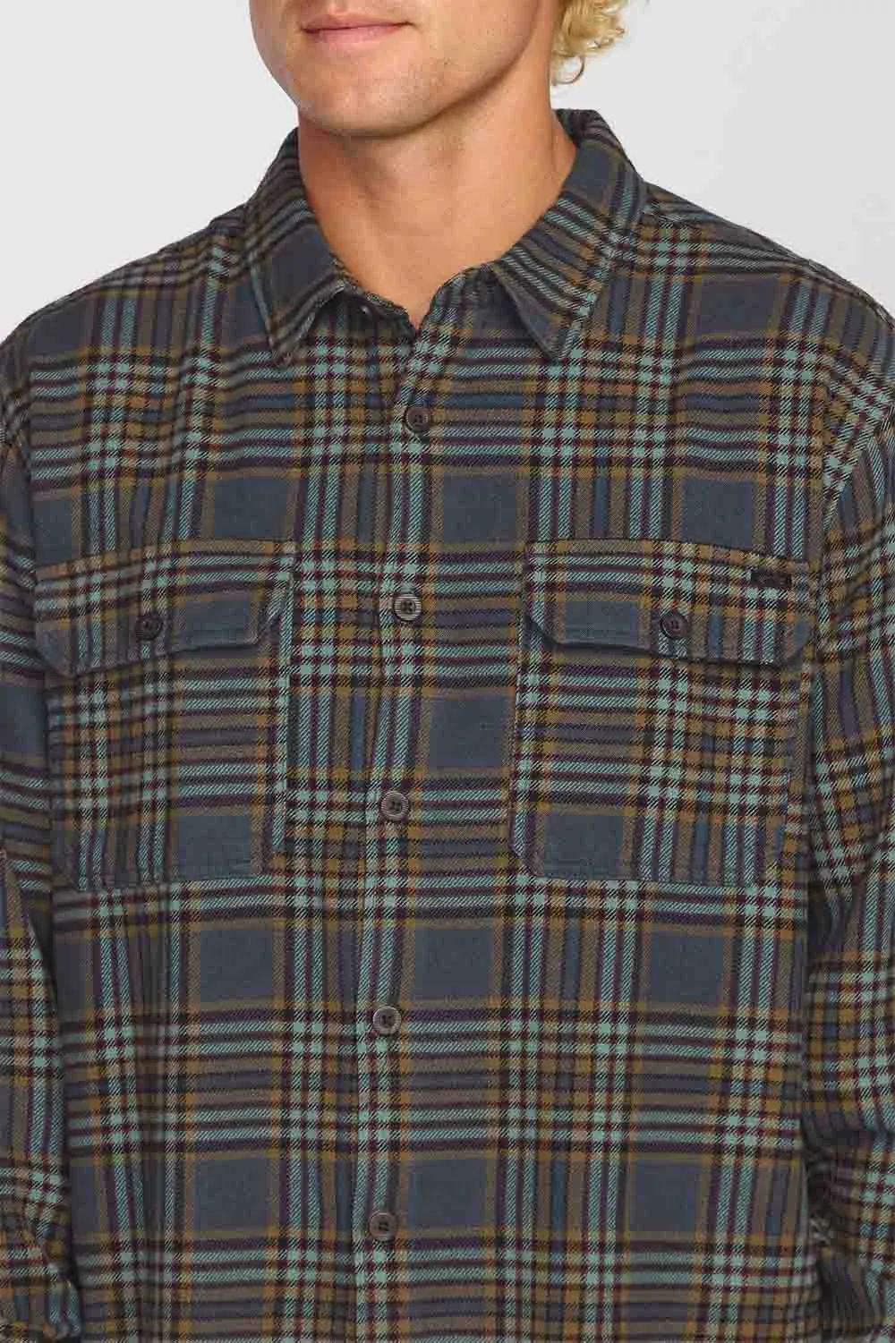 OFFSHORE FLANNEL Midnight sold by REVOLVR Menswear product image thumbnail 5
