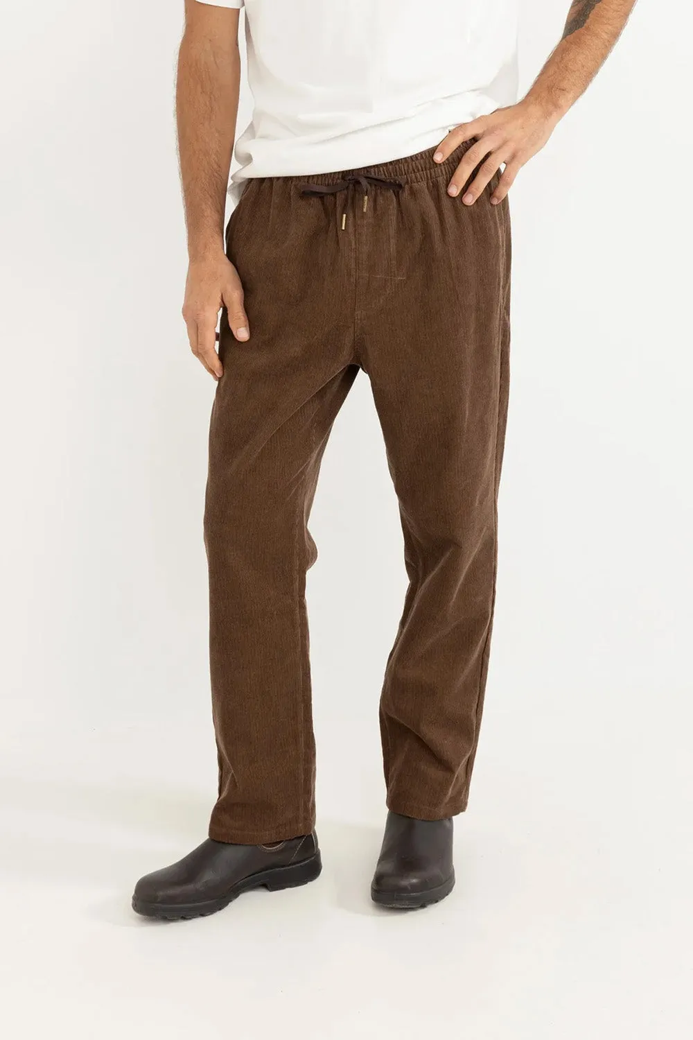 CORD JAM PANT Brown sold by REVOLVR Menswear product image thumbnail 3