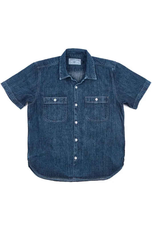 DAYTON SS Indigo sold by REVOLVR Menswear