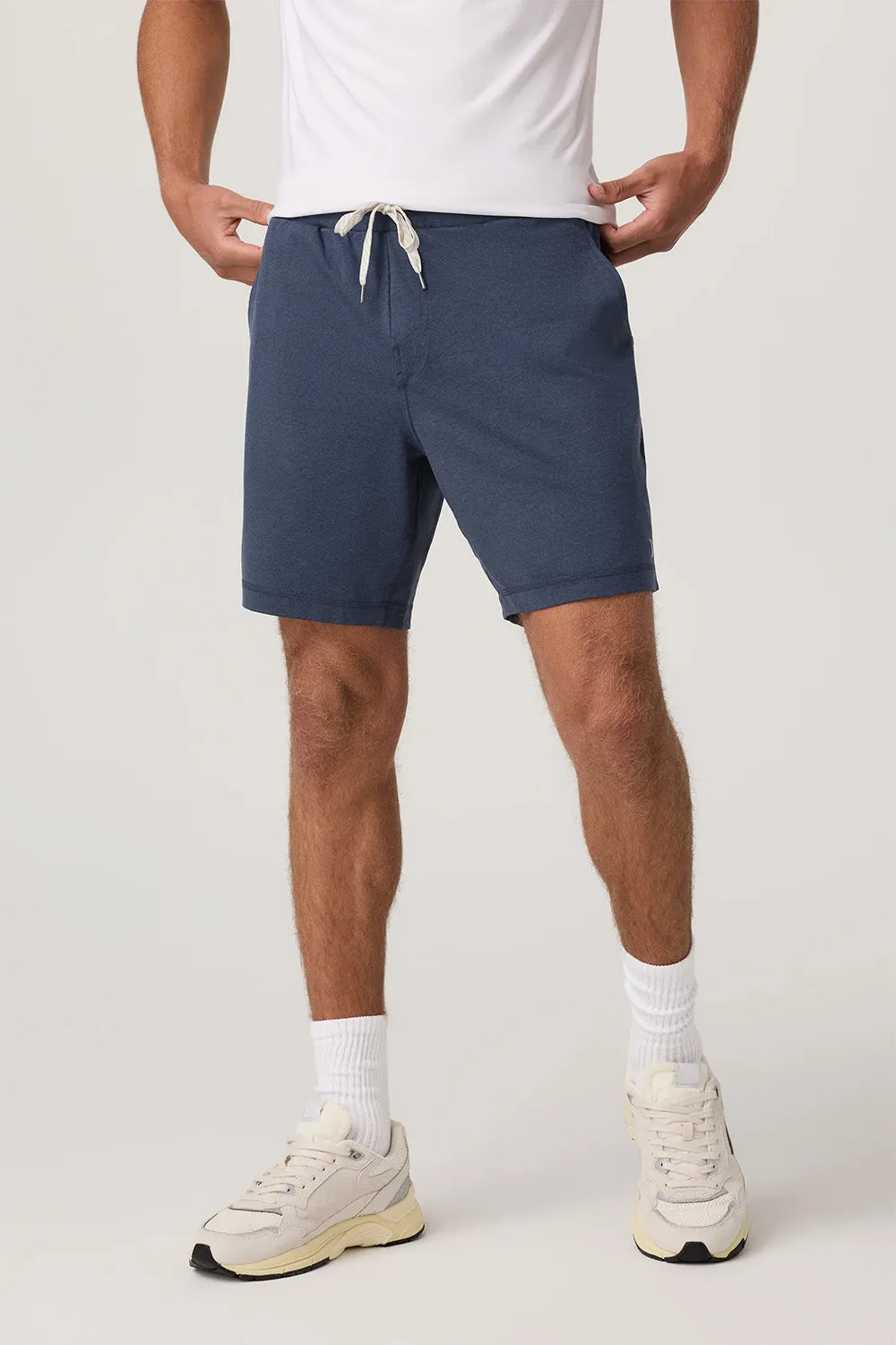 PONTO PERFORMANCE SHORT Azure Heather sold by REVOLVR Menswear product image thumbnail 3