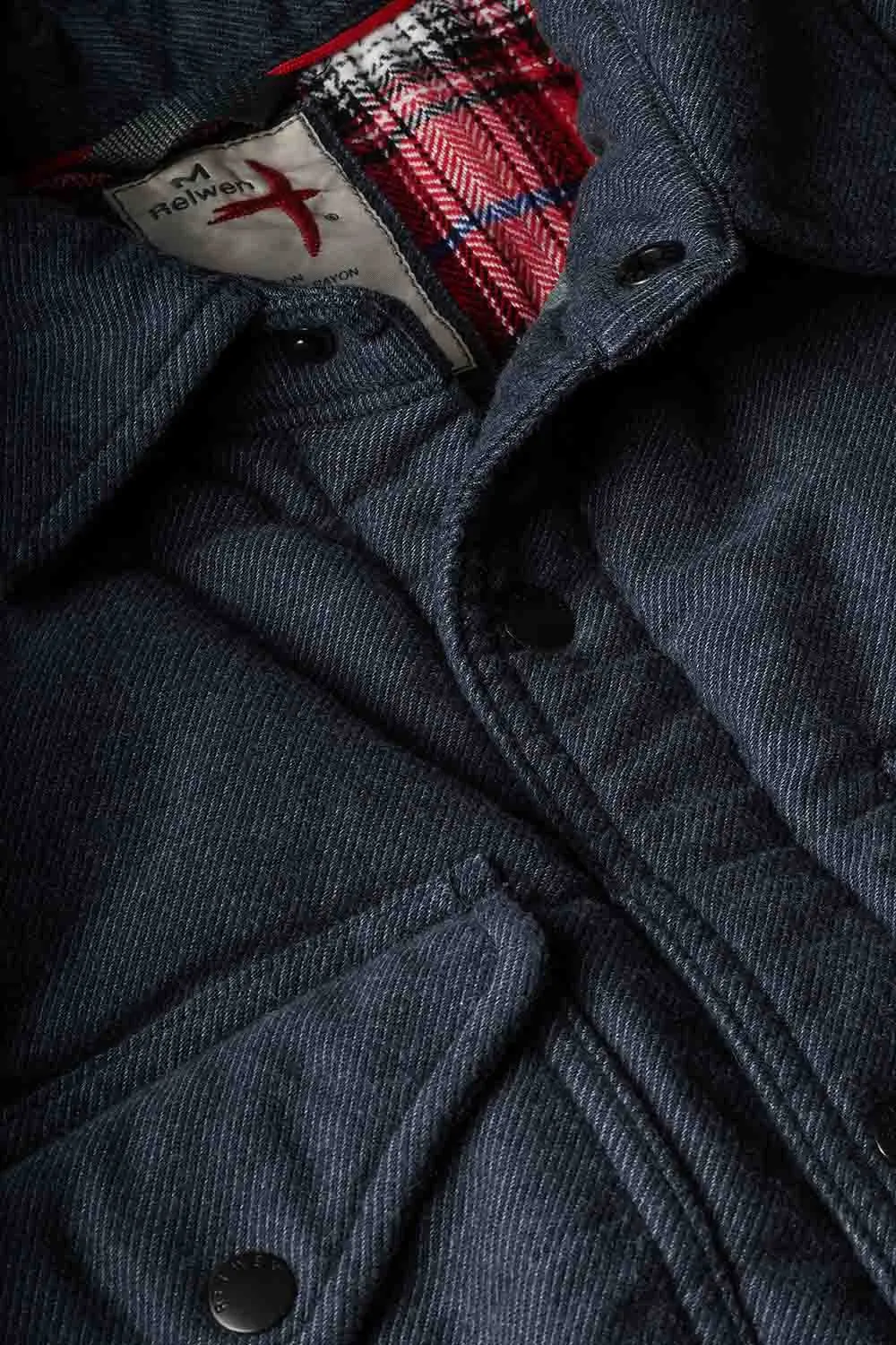 MOLESKIN SNAP CPO Navy sold by REVOLVR Menswear product image thumbnail 5