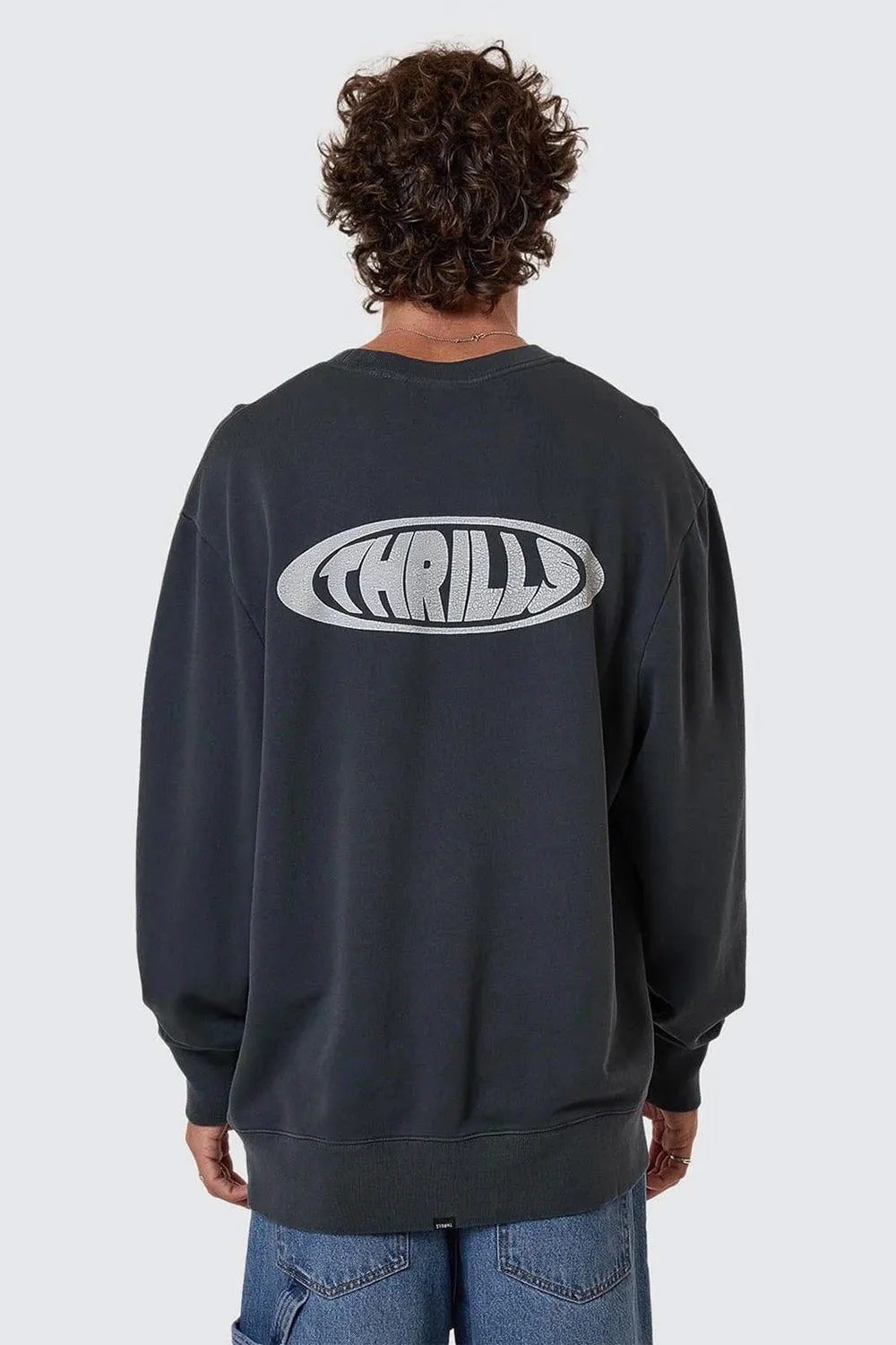 SHADOWLESS OVERSIZE CREW Ebony sold by REVOLVR Menswear product image thumbnail 3