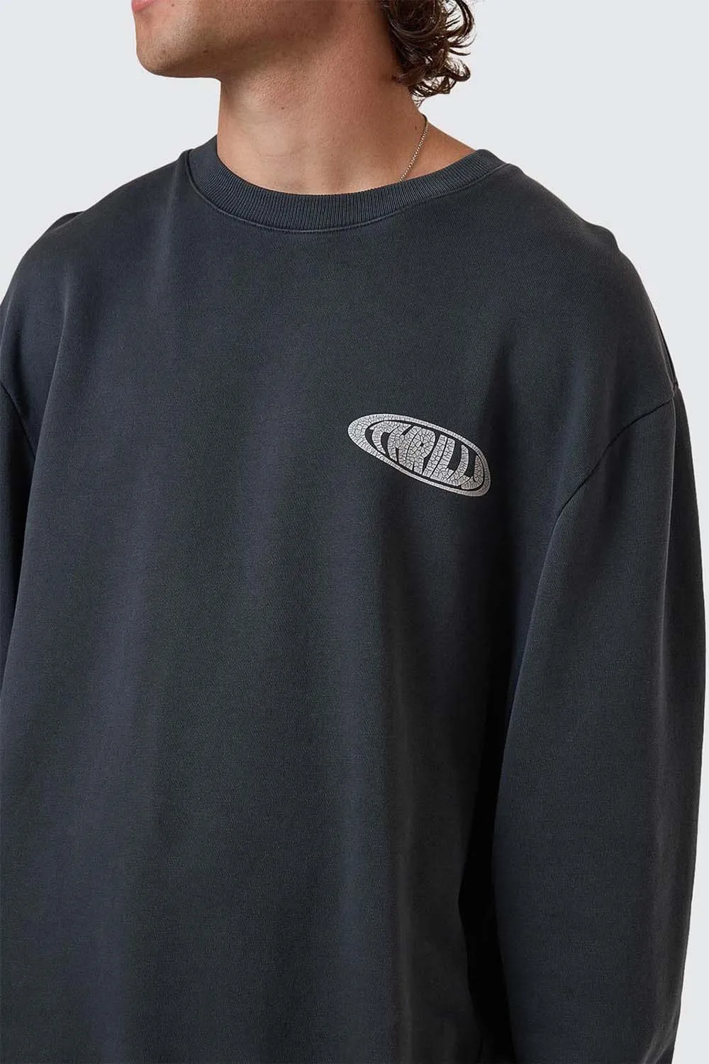 SHADOWLESS OVERSIZE CREW Ebony sold by REVOLVR Menswear product image thumbnail 4