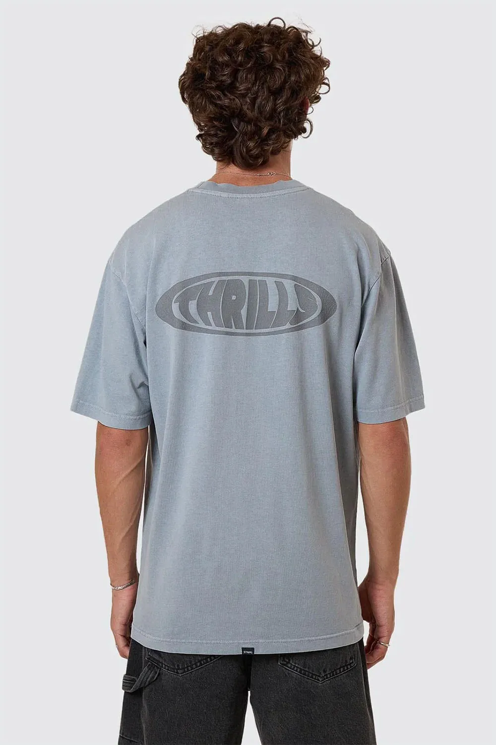SHADOWLESS OVERSIZE TEE Smog sold by REVOLVR Menswear product image thumbnail 3