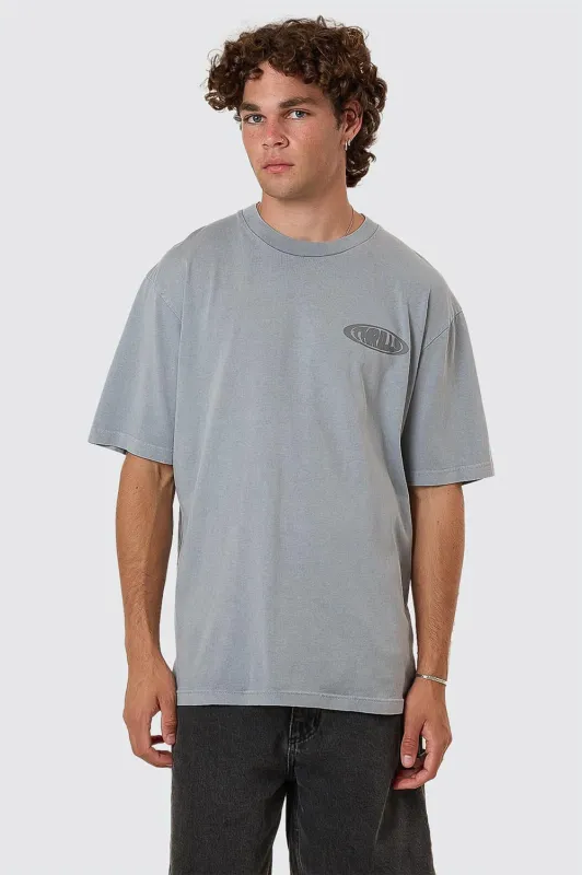 SHADOWLESS OVERSIZE TEE Smog sold by REVOLVR Menswear