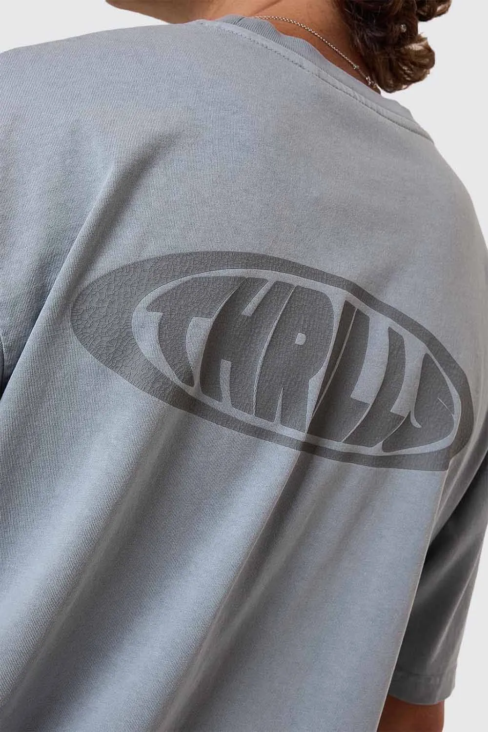 SHADOWLESS OVERSIZE TEE Smog sold by REVOLVR Menswear product image thumbnail 5