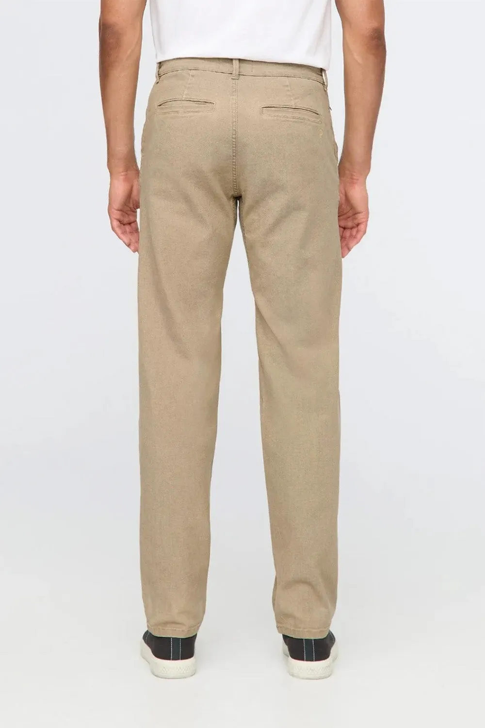 STRETCH CANVAS RELAXED CHINO - TAN sold by REVOLVR Menswear product image thumbnail 4