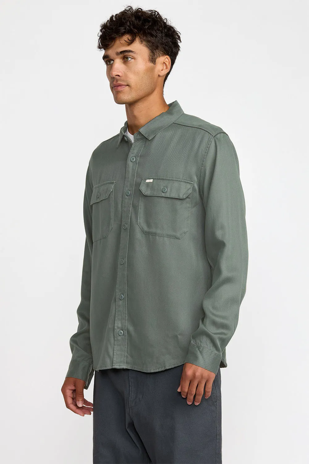 VACANCY UTILITY LS Jade sold by REVOLVR Menswear product image thumbnail 3