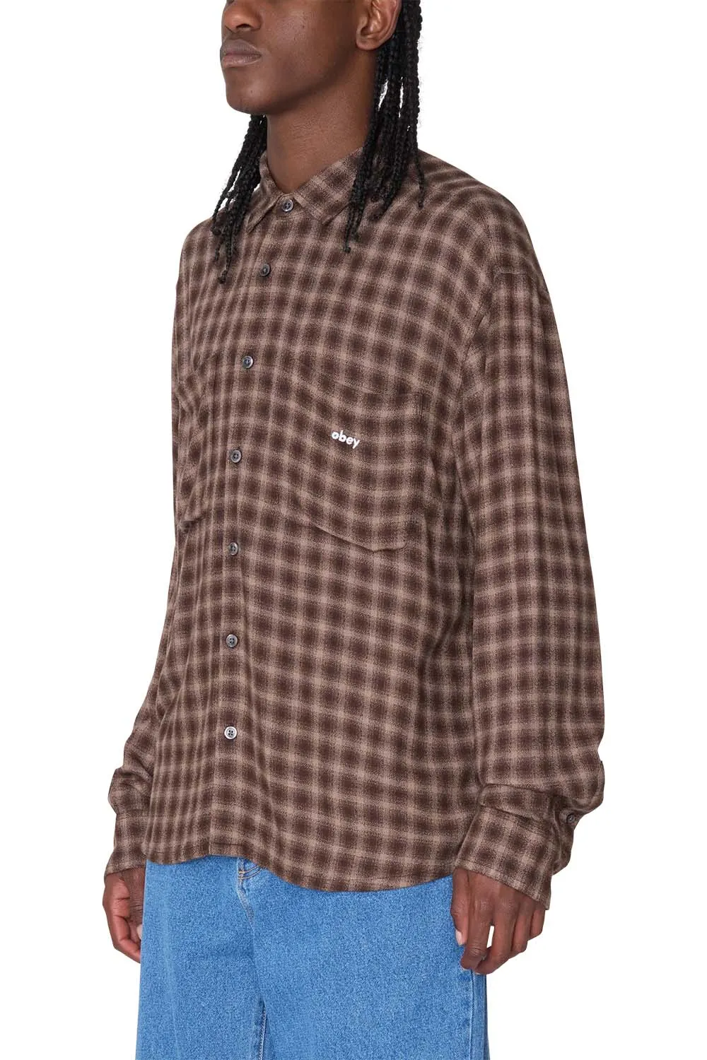 CLARENCE WOVEN Kombu Green sold by REVOLVR Menswear product image thumbnail 3