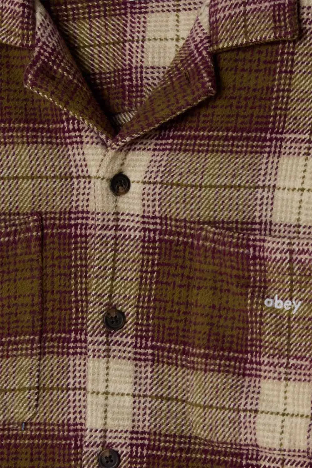 LAUREL WOVEN Moss Green Multi sold by REVOLVR Menswear product image thumbnail 3