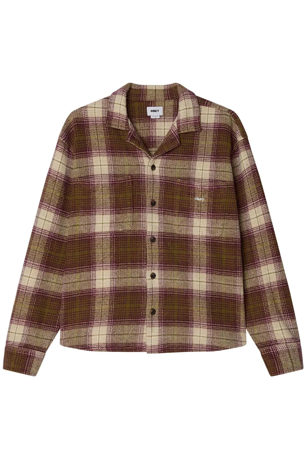 LAUREL WOVEN Moss Green Multi sold by REVOLVR Menswear