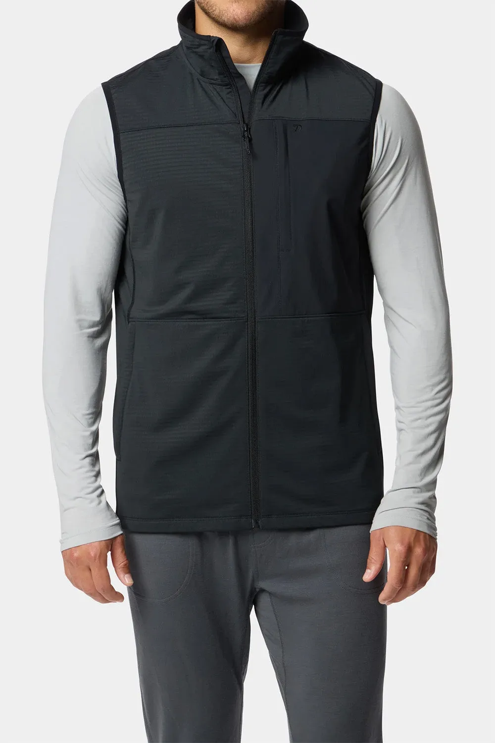 LW GRID TECH VEST Black sold by REVOLVR Menswear product image thumbnail 2
