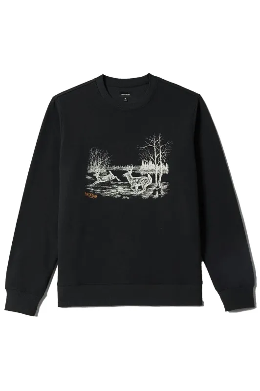 GALLOP CREW Black made by Brixton