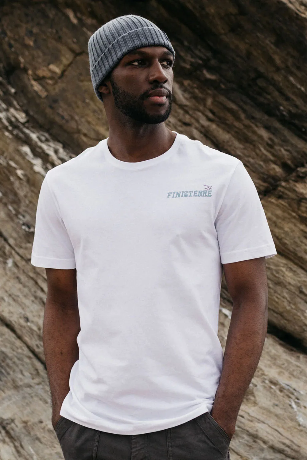 FISHERMAN BEANIE Charcoal sold by REVOLVR Menswear product image thumbnail 2