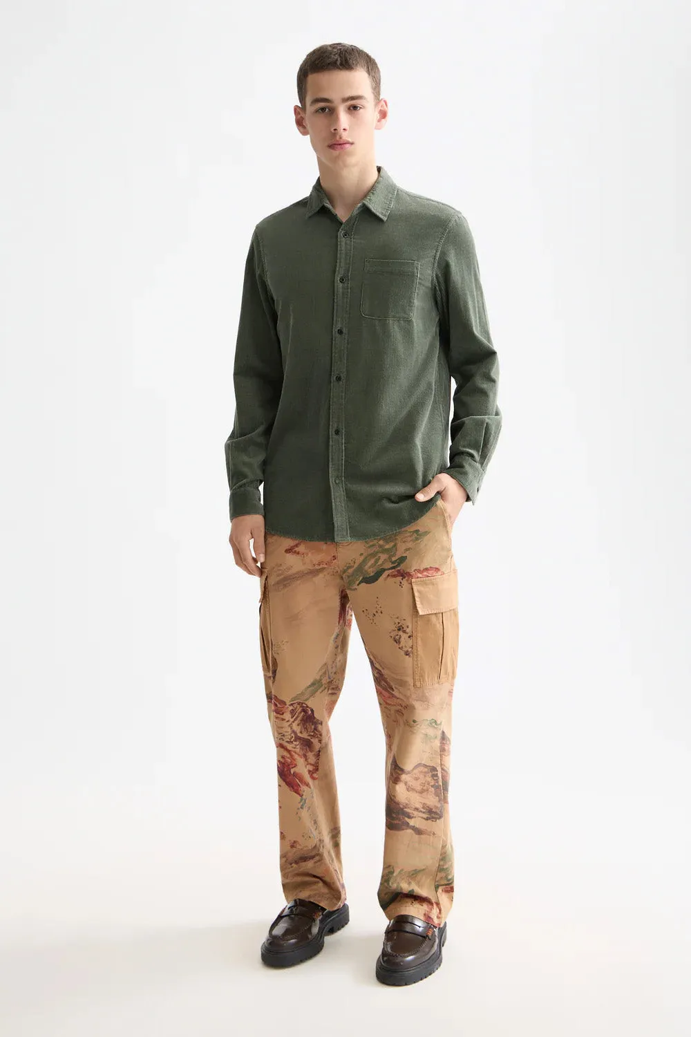 CORDUROY SHIRT Thyme sold by REVOLVR Menswear product image thumbnail 5