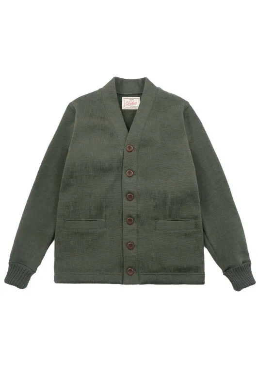 CLASSIC CARDIGAN Spruce sold by REVOLVR Menswear