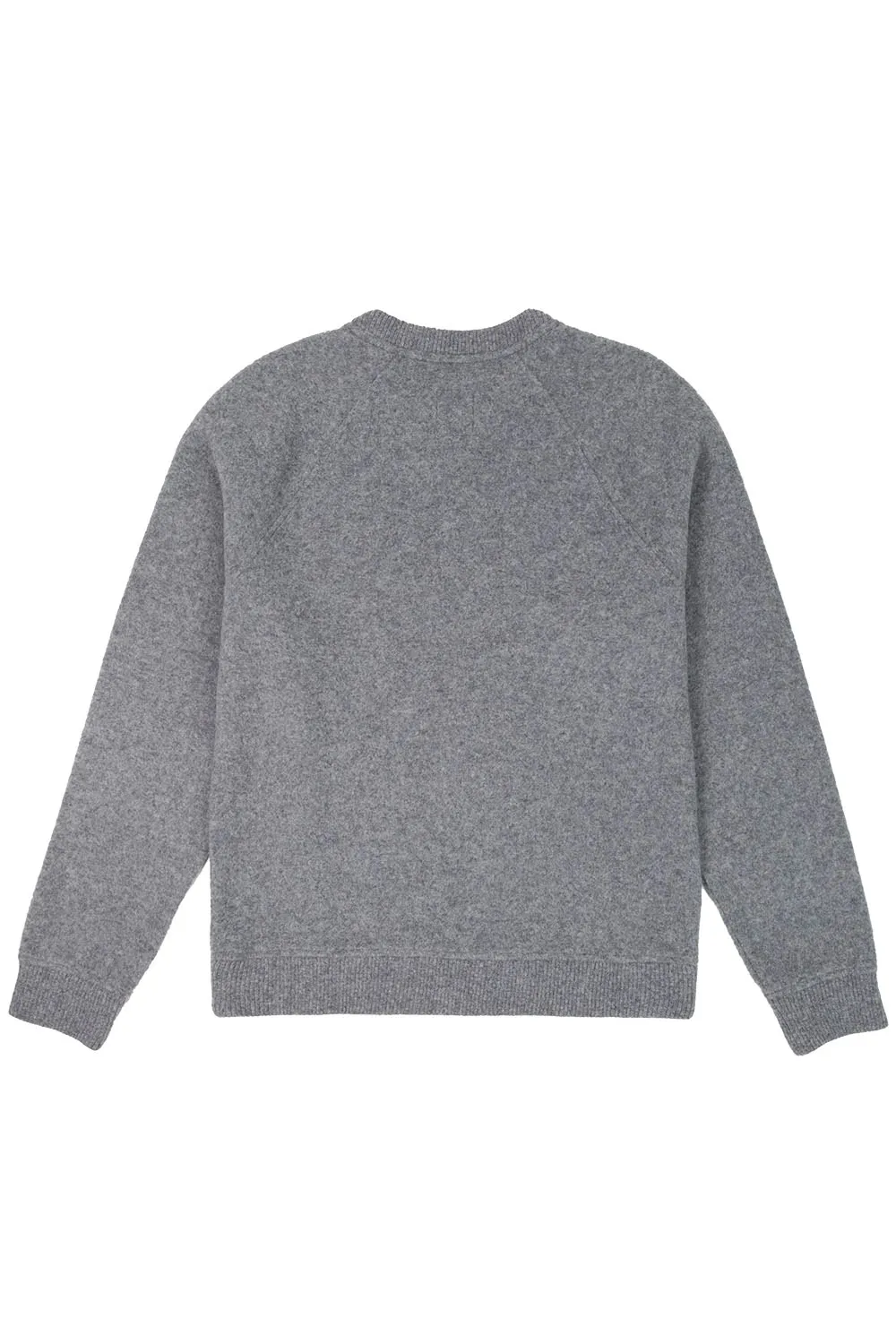 GLOBAL WOOL SWEATER Grey sold by REVOLVR Menswear product image thumbnail 2
