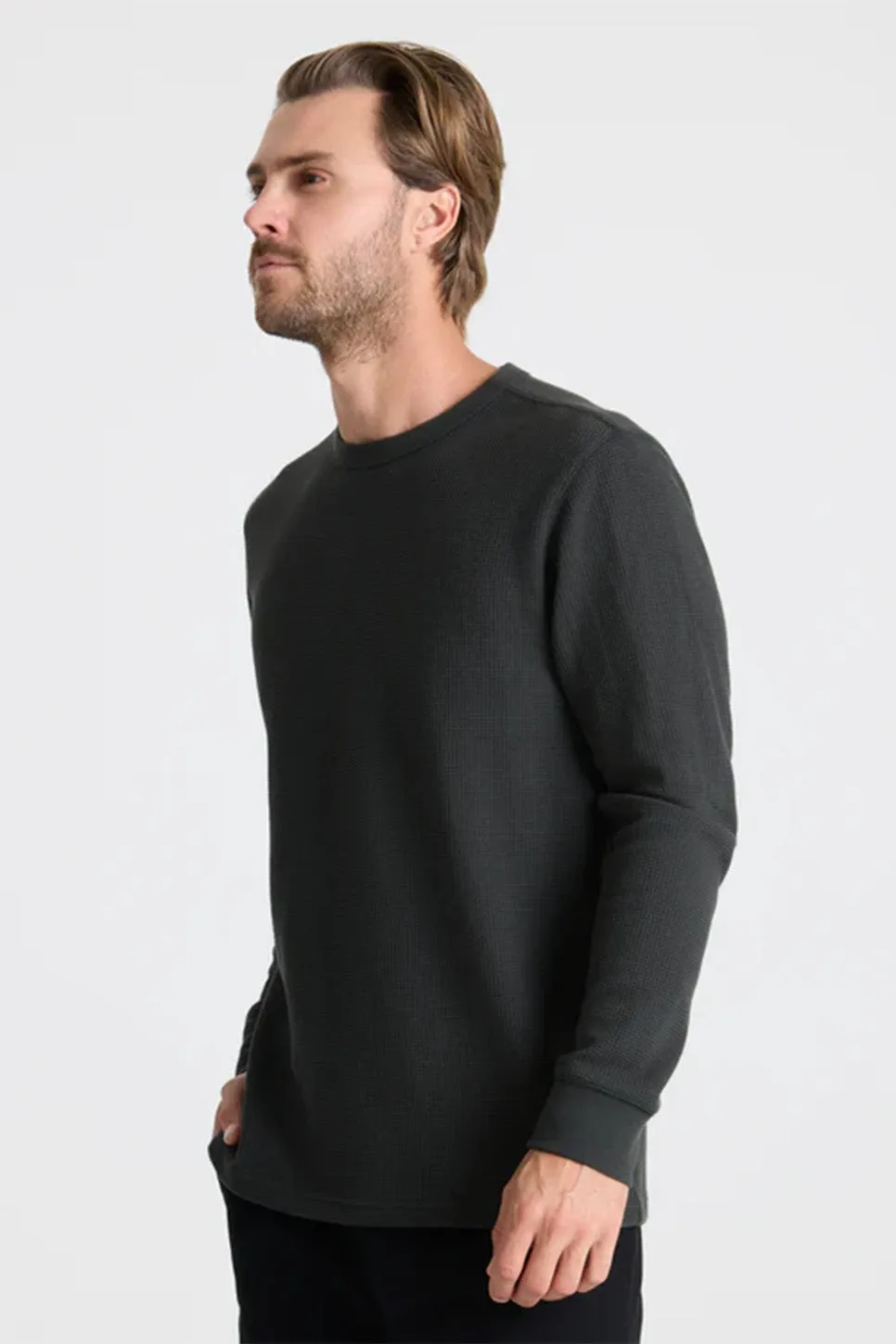 WELL WORN THERMAL Onyx sold by REVOLVR Menswear product image thumbnail 3
