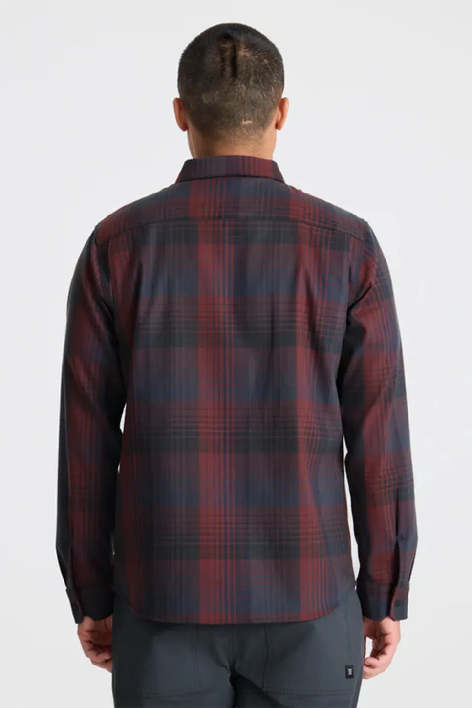 DIABLO LS FLANNEL Sangria sold by REVOLVR Menswear product image thumbnail 4