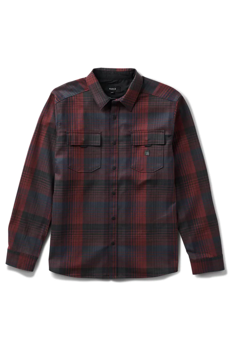 DIABLO LS FLANNEL Sangria sold by REVOLVR Menswear