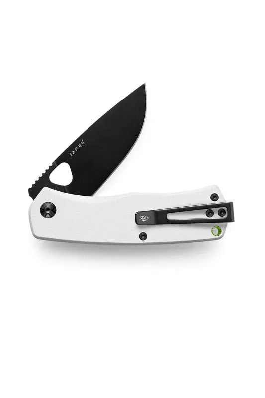 THE FOLSOM KNIFE Bone/Black sold by REVOLVR Menswear