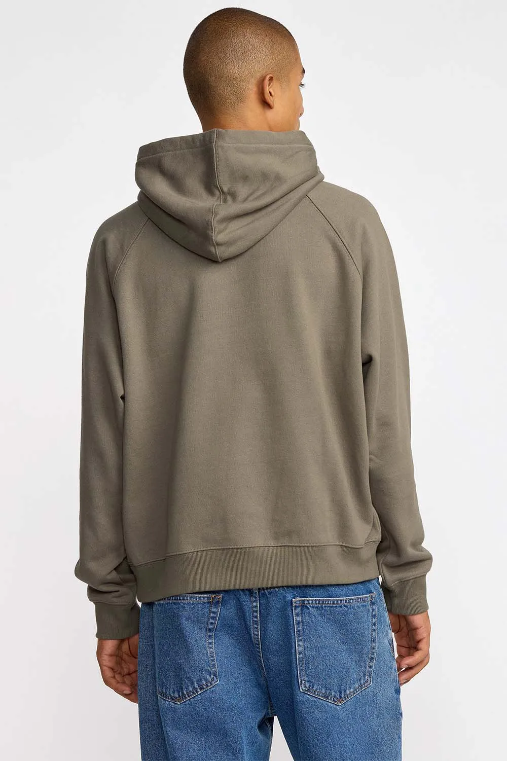 DAYSHIFT HOODIE Mushroom sold by REVOLVR Menswear product image thumbnail 4
