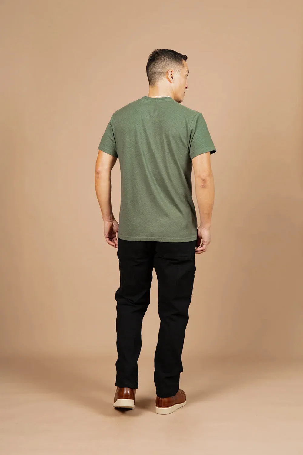ORGANIC HEMP PKT TEE Cypress sold by REVOLVR Menswear product image thumbnail 4