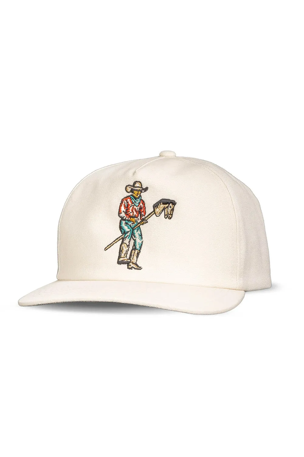 STICK HORSE HAT Cream sold by REVOLVR Menswear