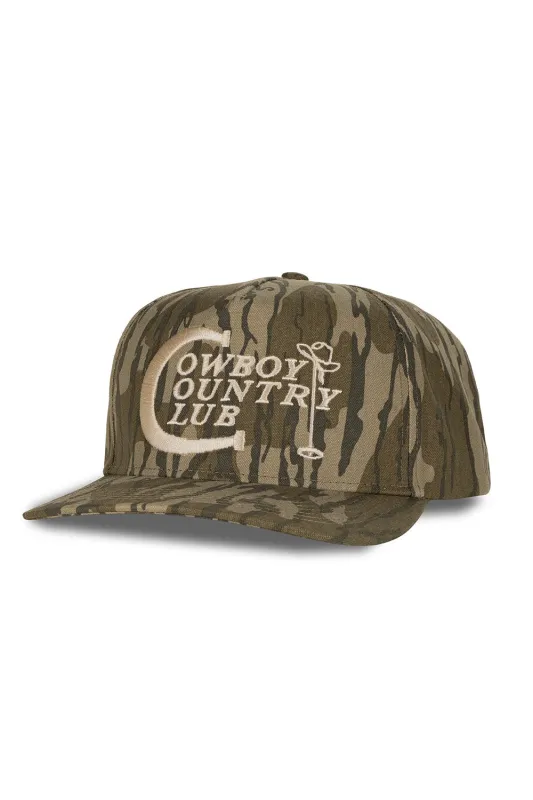 COWBOY COUNTRY CLUB HAT Mossy Oak sold by REVOLVR Menswear