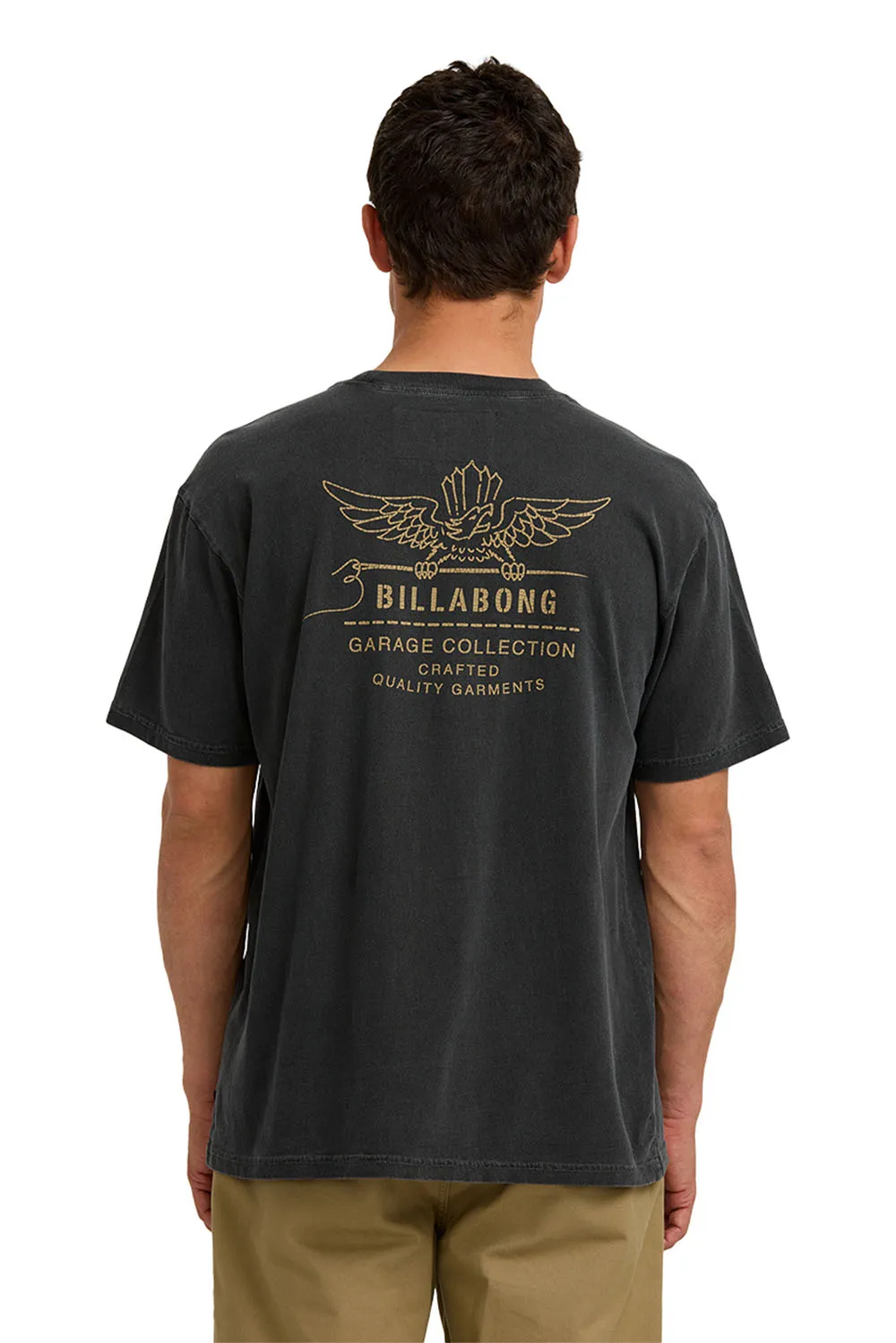 WINGSPAN GARAGE SS Washed Black sold by REVOLVR Menswear product image thumbnail 4