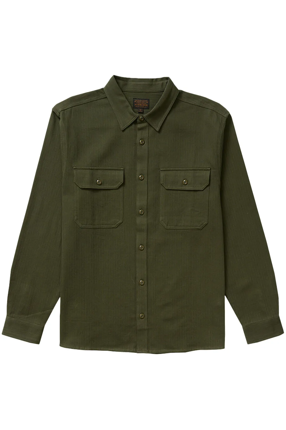 FORT GARAGE LS Olive sold by REVOLVR Menswear