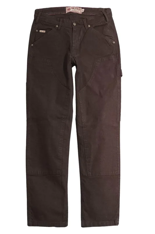 DOUBLEKNEE JOURNEYMAN PANT Brown sold by REVOLVR Menswear