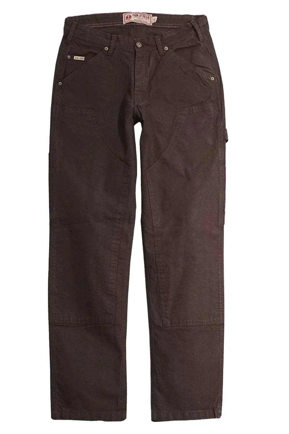 DOUBLEKNEE JOURNEYMAN PANT Brown sold by REVOLVR Menswear