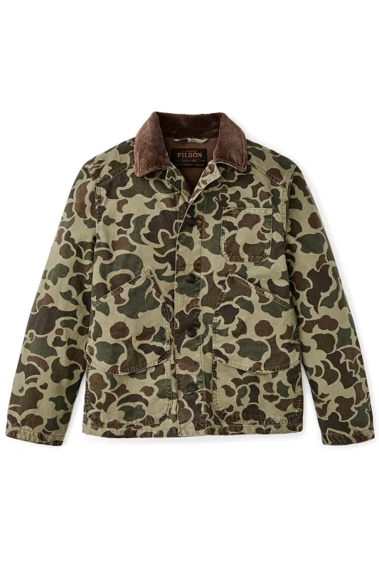 CANVAS OUTFITTER JACKET Tundra Shrub Camo sold by REVOLVR Menswear