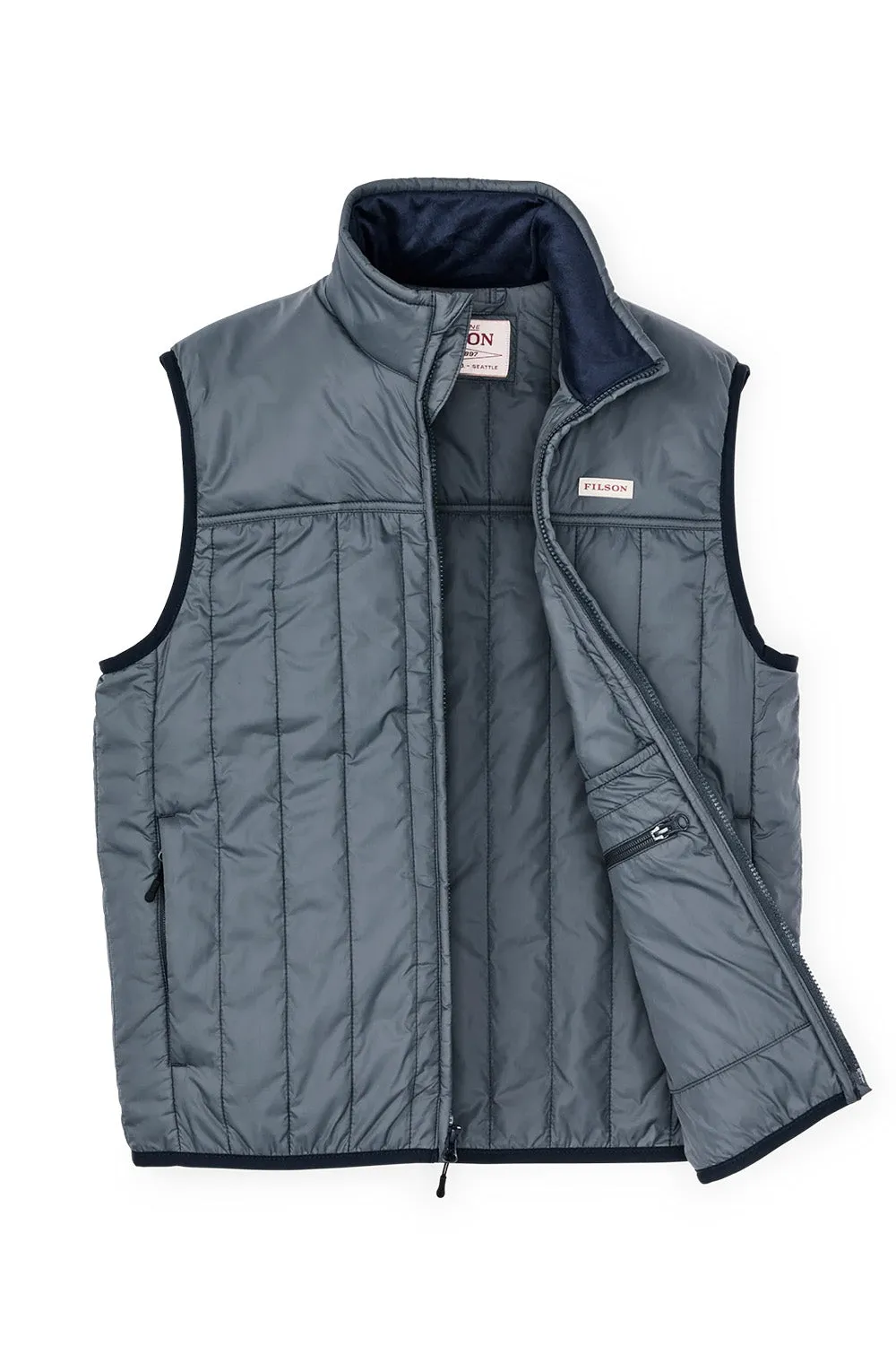 ULTRA LIGHT VEST Storm Blue sold by REVOLVR Menswear product image thumbnail 2