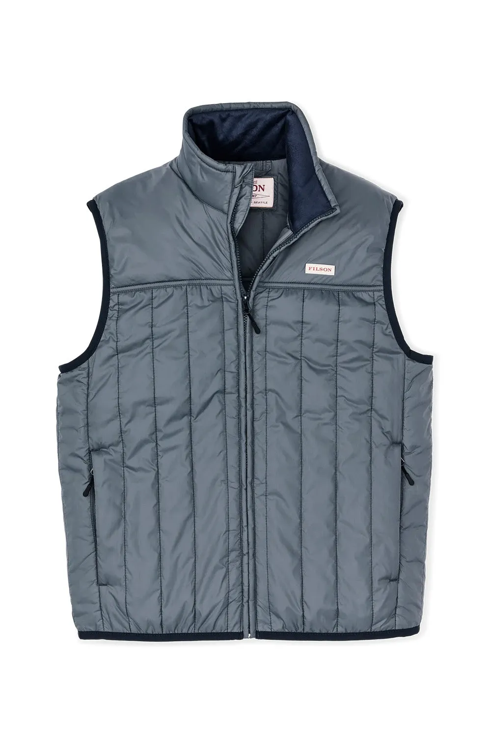 ULTRA LIGHT VEST Storm Blue sold by REVOLVR Menswear