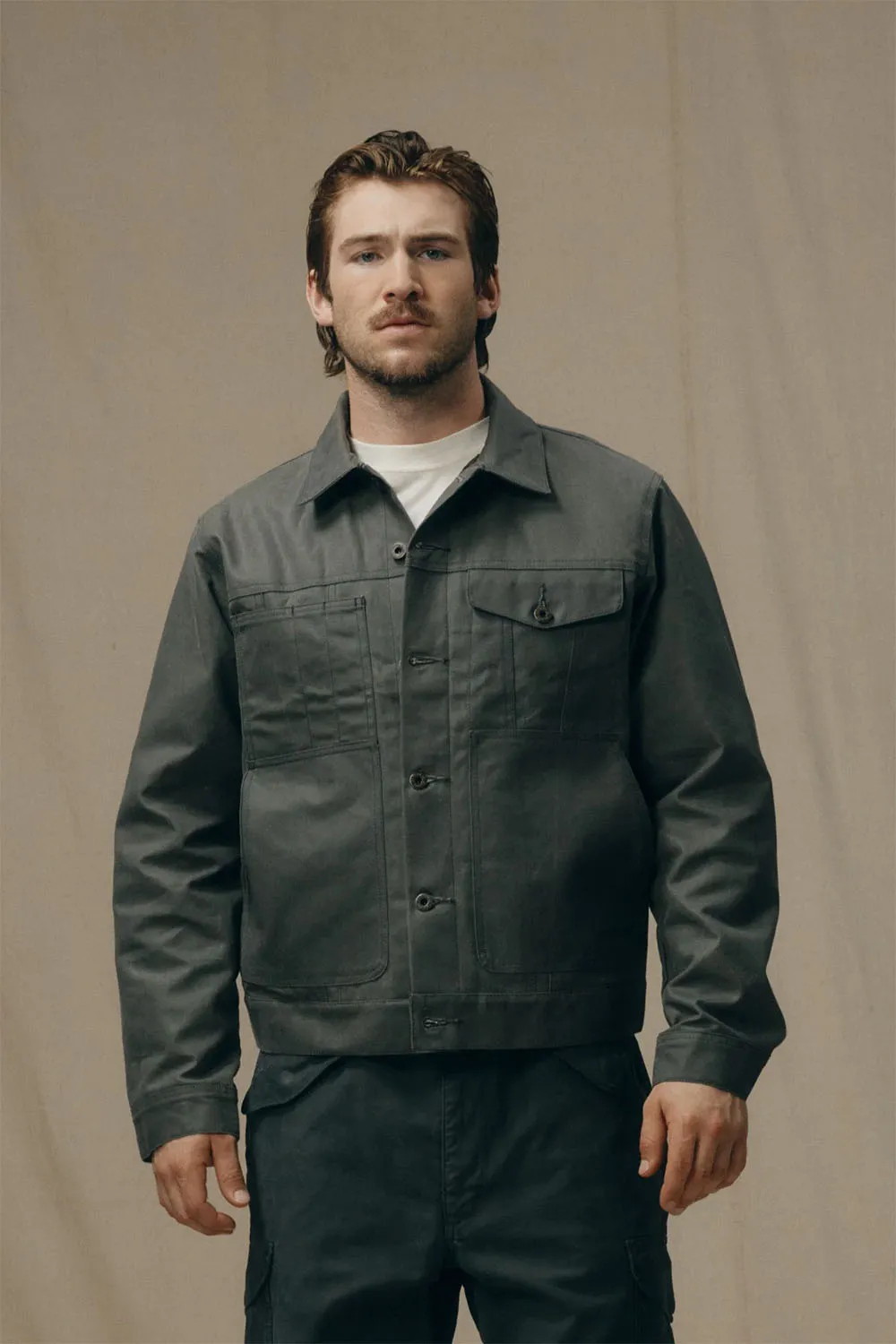 SHORT LINED CRUISER Castor Gray sold by REVOLVR Menswear product image thumbnail 2