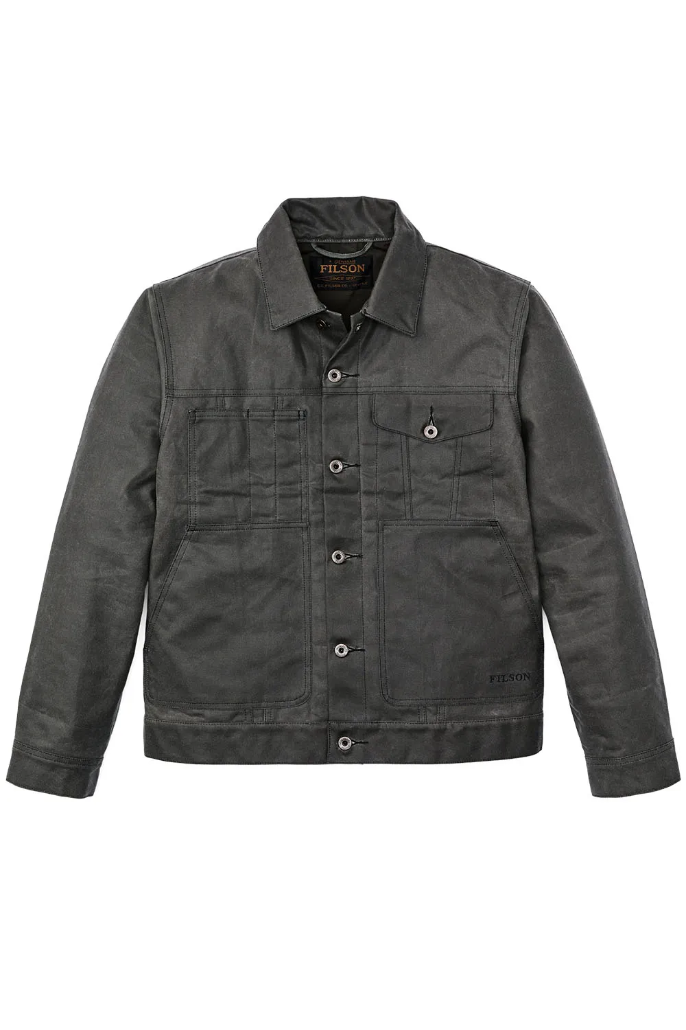 SHORT LINED CRUISER Castor Gray sold by REVOLVR Menswear