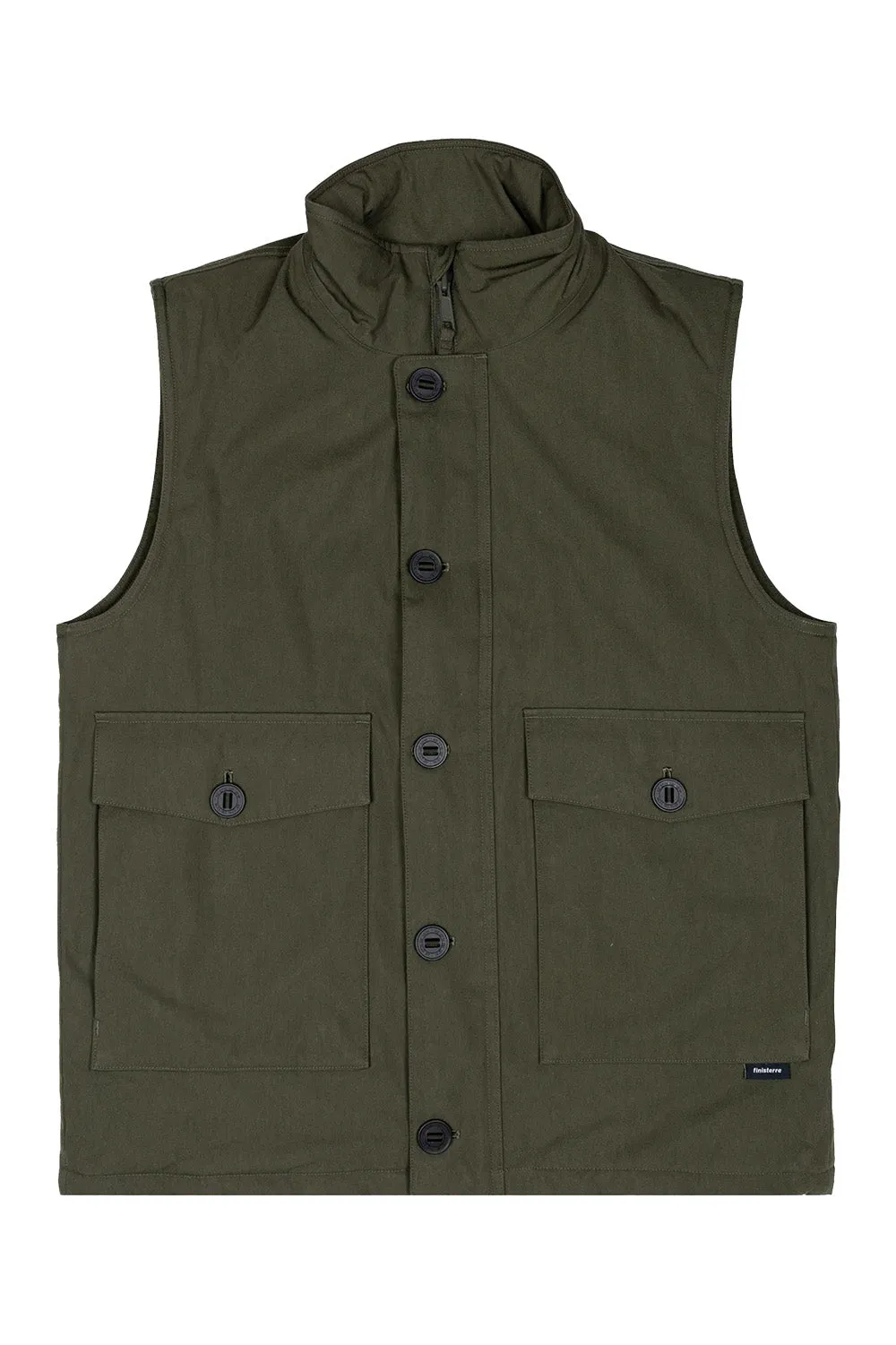 SHIPYARD INSULATED VEST Timber Green sold by REVOLVR Menswear
