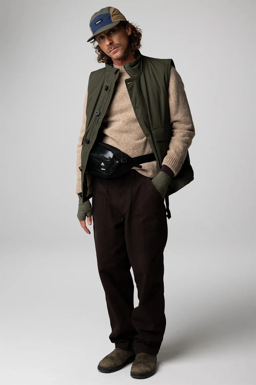 SHIPYARD INSULATED VEST Timber Green sold by REVOLVR Menswear product image thumbnail 2