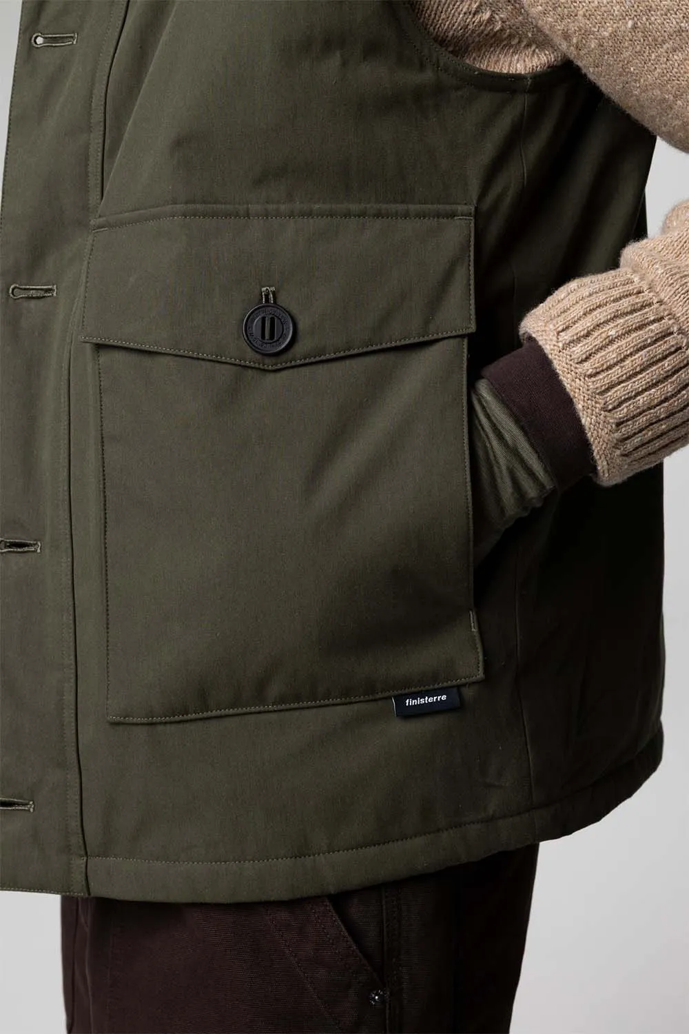 SHIPYARD INSULATED VEST Timber Green sold by REVOLVR Menswear product image thumbnail 5