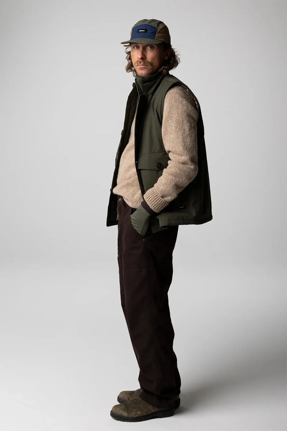 SHIPYARD INSULATED VEST Timber Green sold by REVOLVR Menswear product image thumbnail 3