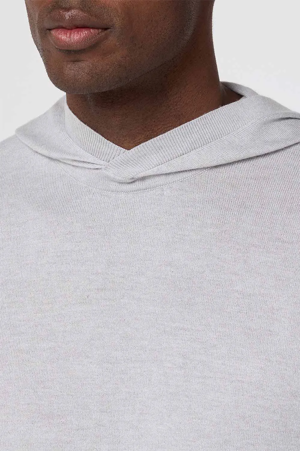 HERITAGE SWEATER HOODIE Lt Gray Heather sold by REVOLVR Menswear product image thumbnail 3