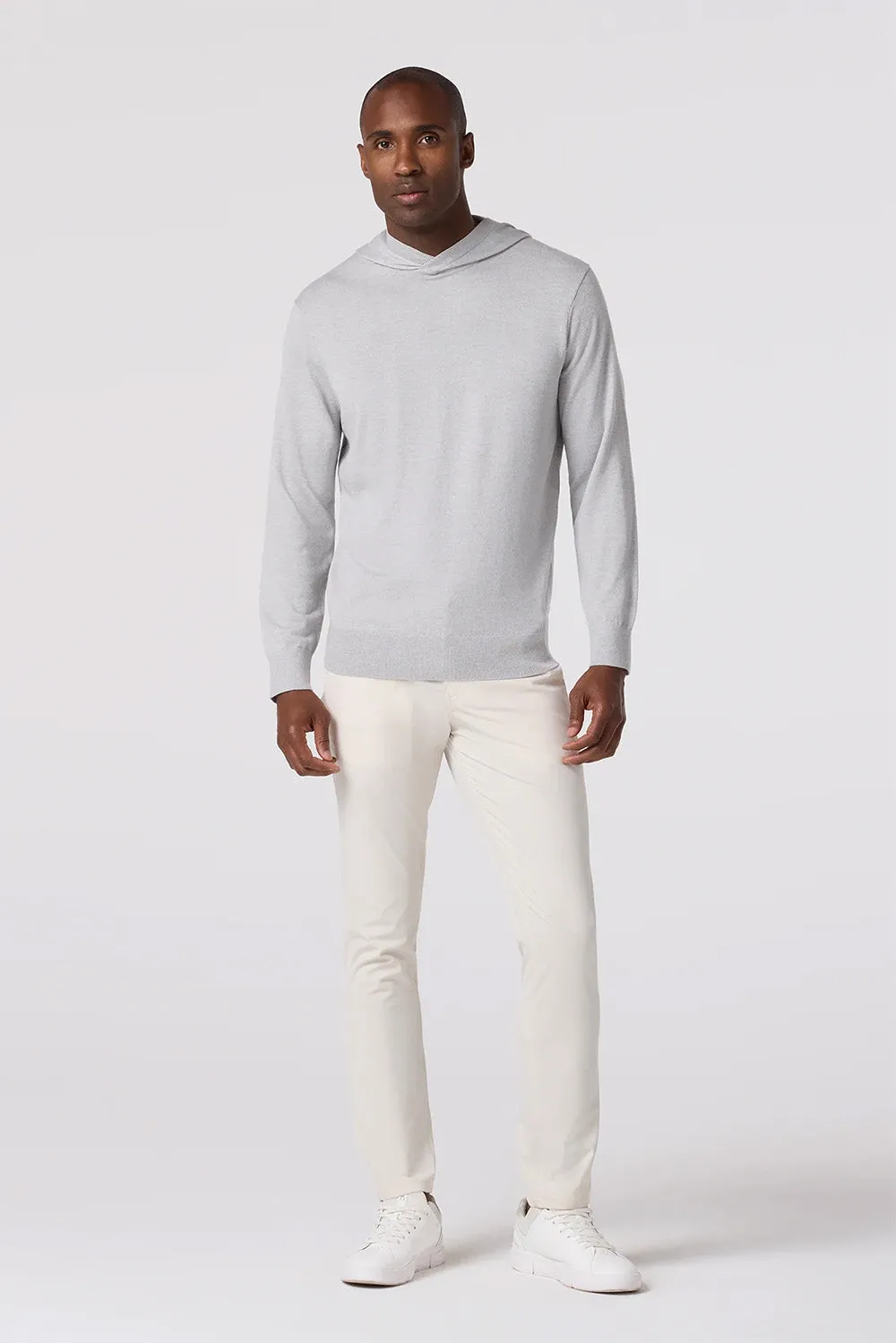 HERITAGE SWEATER HOODIE Lt Gray Heather sold by REVOLVR Menswear product image thumbnail 2