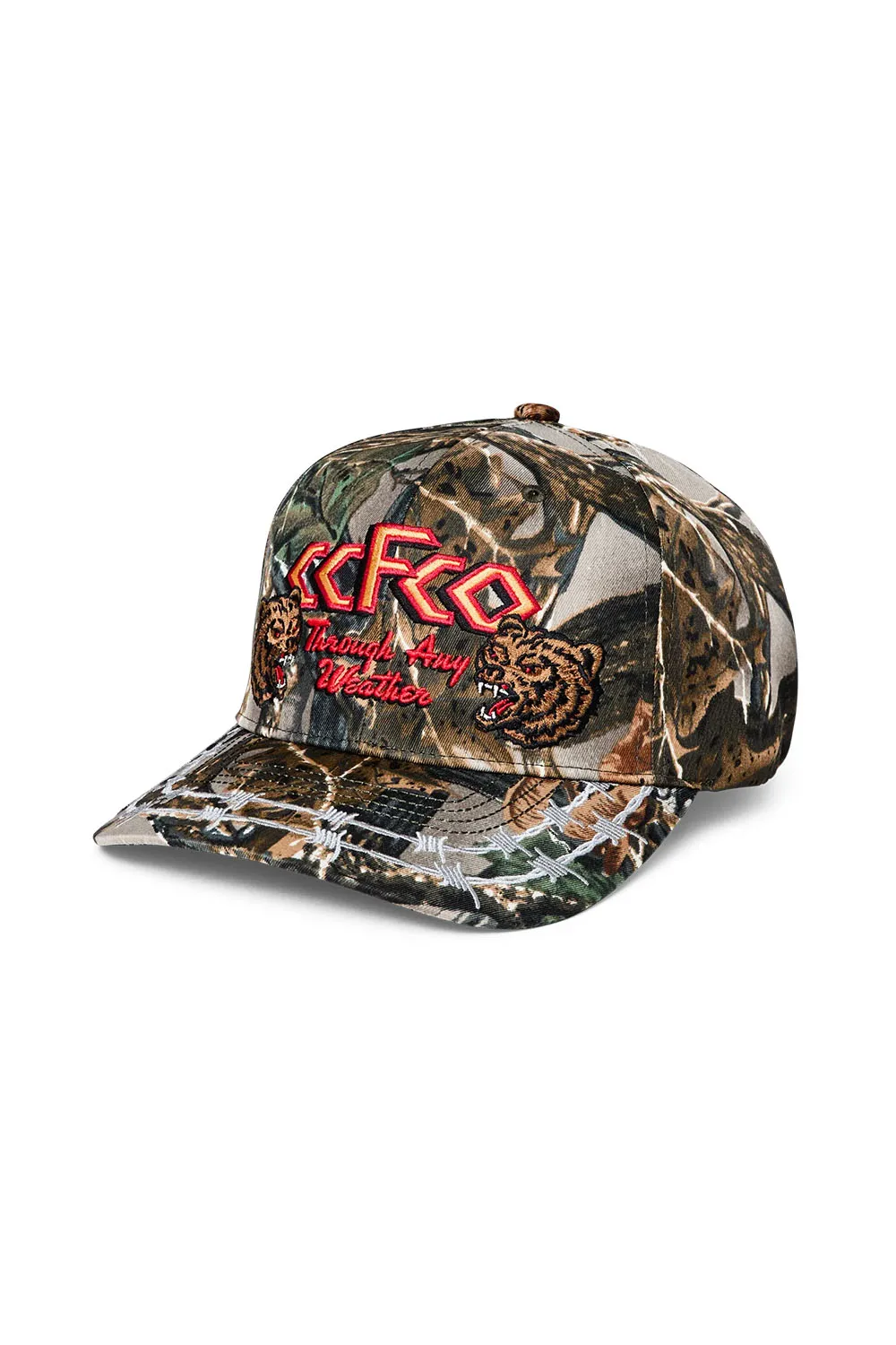 LOGGER CAP Green Camo sold by REVOLVR Menswear