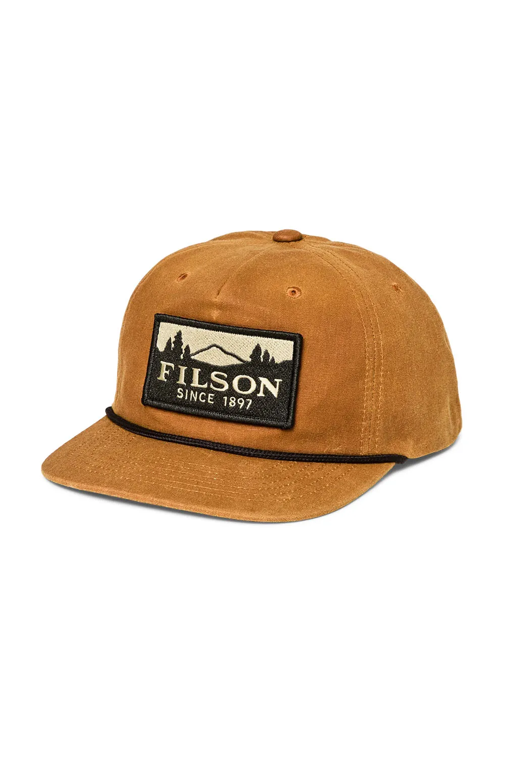 WAXED TRUCKER CAP Gold Brown sold by REVOLVR Menswear
