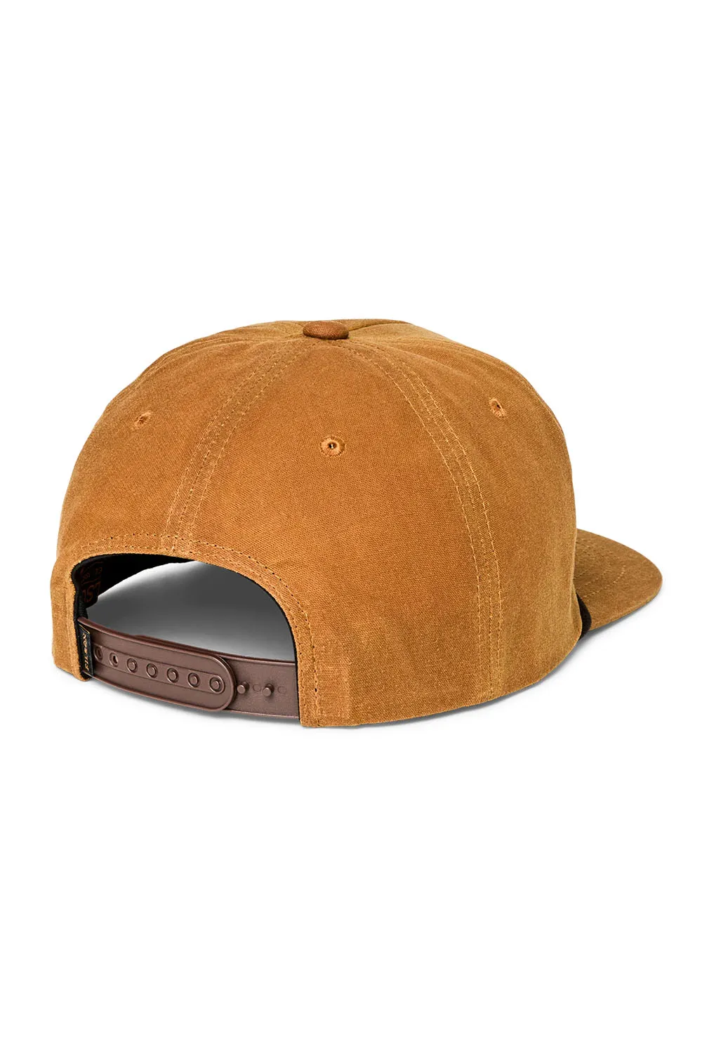 WAXED TRUCKER CAP Gold Brown sold by REVOLVR Menswear product image thumbnail 2