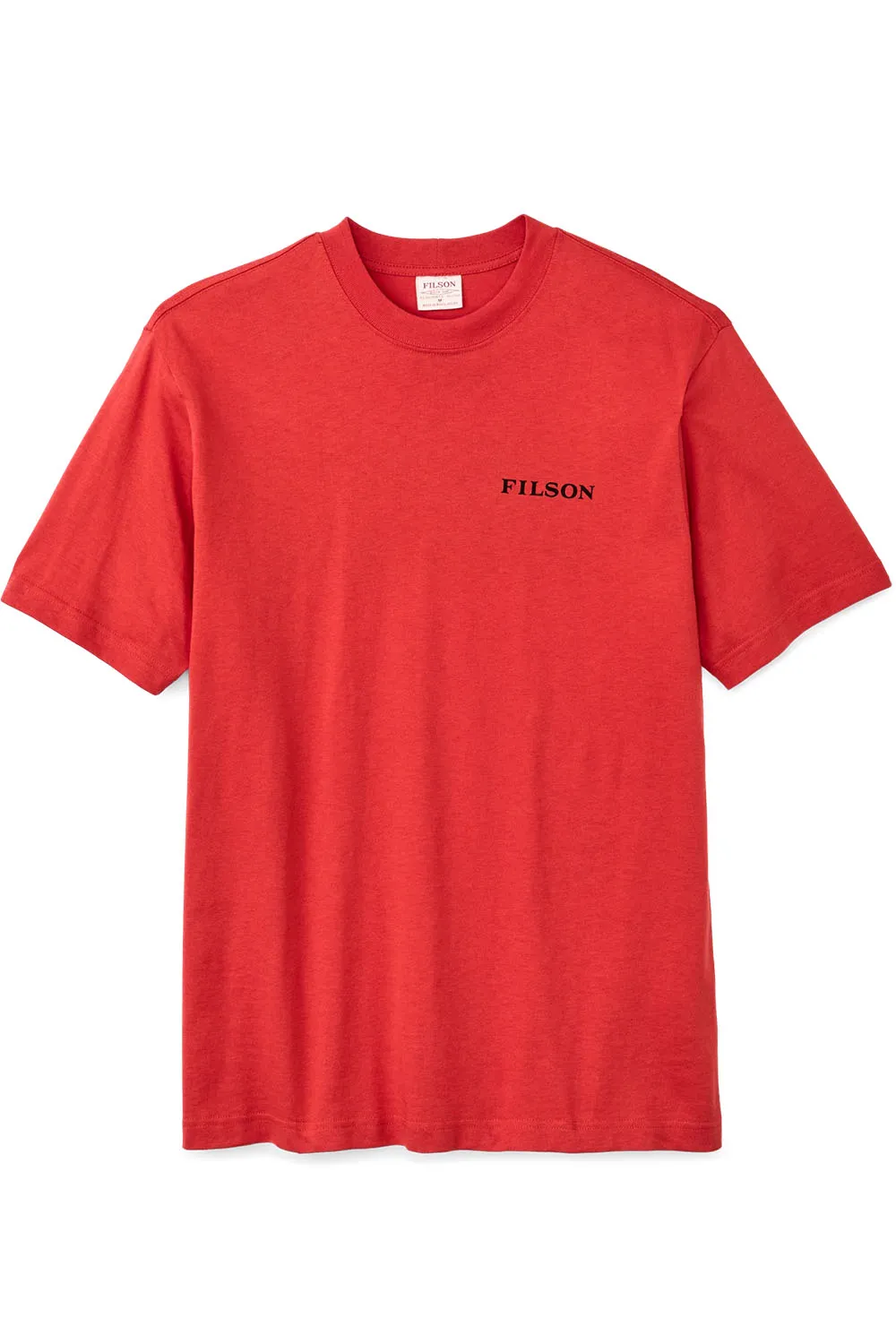 FRONTIER LOGO T-SHIRT Aurora Red sold by REVOLVR Menswear product image thumbnail 2